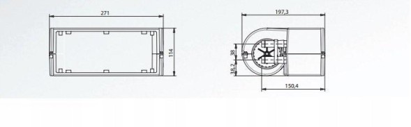 Siroco 26204G Universal additional water heater 12v 6kw/ 3g