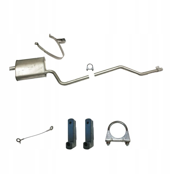 CHINA ZEST.22.088 End muffler toyota corolla compact (_e11_) 1.4