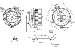 Nissens  Mercedes cabriolet blower (a124) coupe (c124) e + driver assistant #31