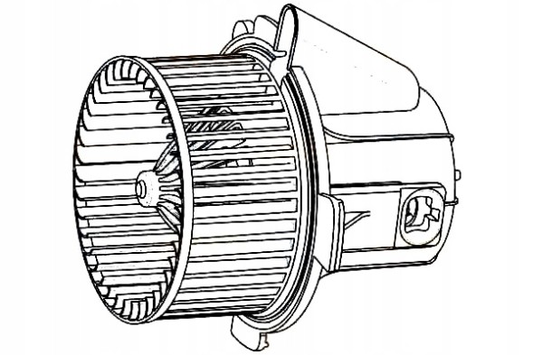 Hella  Citroen c4 04 blower motor- peugeot 307 03- helium