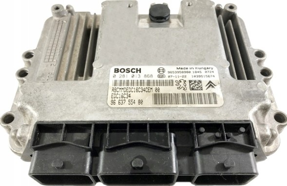 Bosch 9663755480 0281013868IMMO OFF Computer peugeot 9663755480 0281013868 immo off