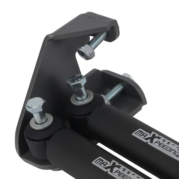 Maxpeedingrods Podwójny stabilizator skrętu do Jeepa YJ Wrangler 4WD 1987 1988 -1995 SUPER Double steering stabilizer for jeep yj wrangler 4wd 1987 1988 -1995 super