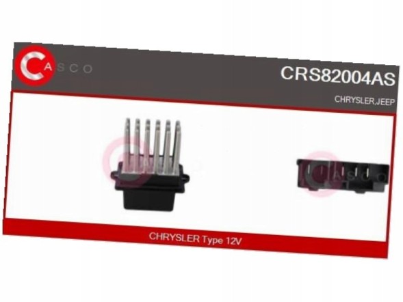 Casco CRS82004AS Chrysler blower fan resistor 300c 04-10 grand voyager v 07-