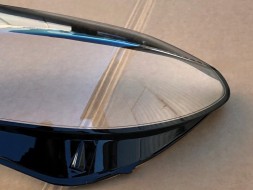 WOLLER L.169/298.+L.169/299. Glass headlight lamps right left front for mercedes class c w205 2014-2018