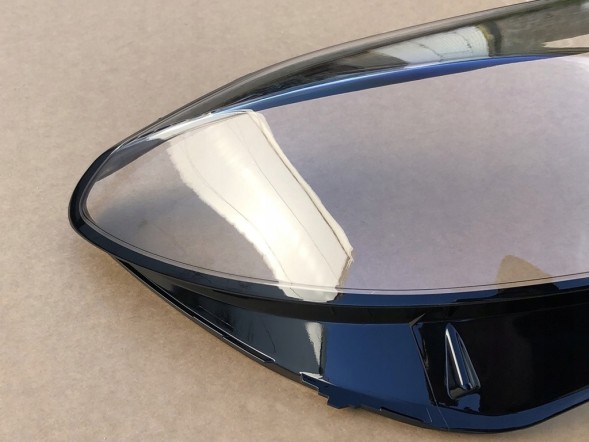 WOLLER L.169/298.+L.169/299. Glass headlight lamps right left front for mercedes class c w205 2014-2018