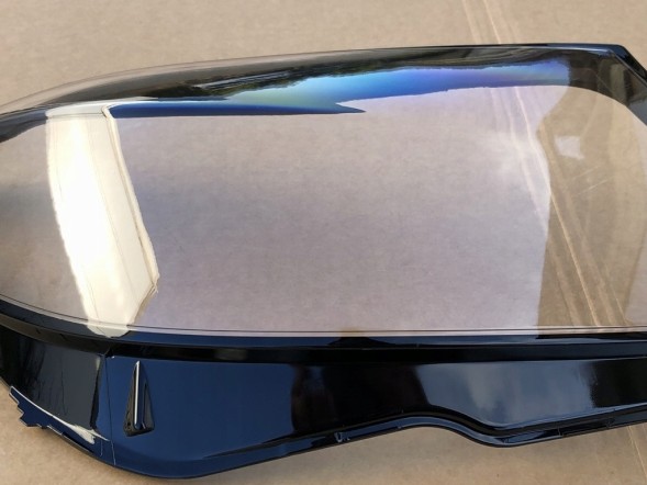 WOLLER L.169/298.+L.169/299. Glass headlight lamps right left front for mercedes class c w205 2014-2018