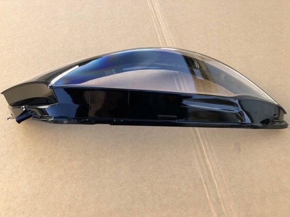 WOLLER L.169/298.+L.169/299. Glass headlight lamps right left front for mercedes class c w205 2014-2018