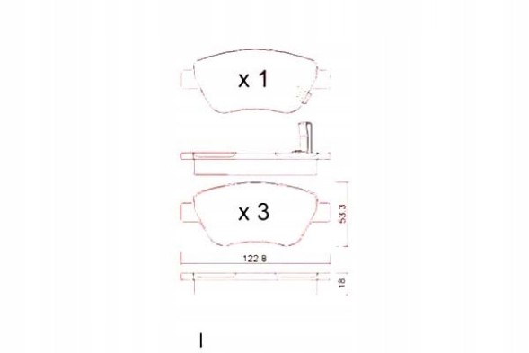 Zimmermann  Zim23982.180.1 brake pads. Opel corsa d 06- + driver assistant #33