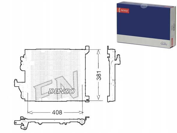 Denso  Dendcn20012 air conditioning cooler opel + driver assistant #33