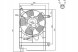 Nissens  Radiator fan (with housing) chevrolet aveo / + driver's essential #37