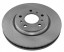 INROBLE 55107 Chevrolet uplander 2005 front brake disc
