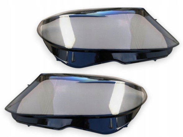 WOLLER  Glass headlight lamps right left front for mercedes class c w205 beforelift