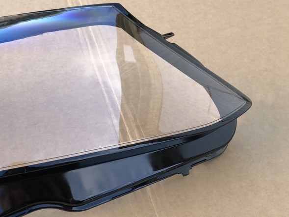 WOLLER  Glass headlight lamps right left front for mercedes class c w205 beforelift