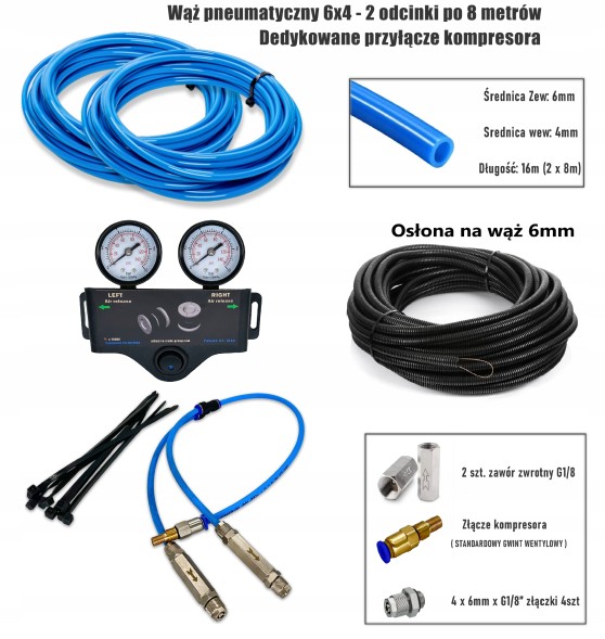 Rubena ASK_RED_VW_LT_1995-06_2xMANO Airbags for vw volkswagen lt 1995-2006 dual circuit system sw