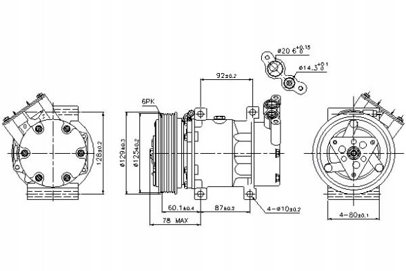 Nissens PRO/89109 NIS Air conditioning compressor renault clio ii kangoo kang + collision assistant #34