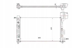 NRF 86233026 NRF Nrf water cooler 54718