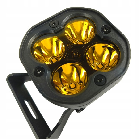 Nomadtech NOM-LT323 Led work lights 2x 29w 6000k yellow aluminum offroad searchlight