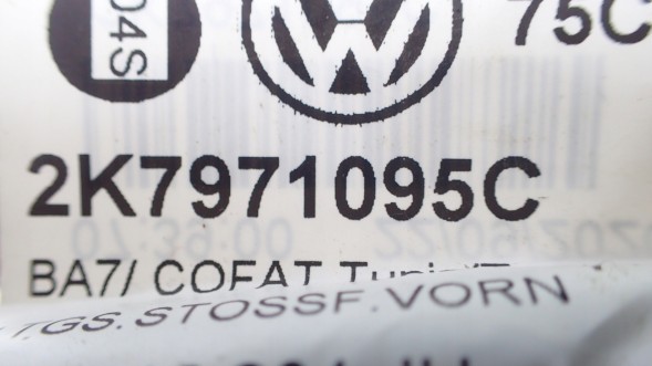 Volkswagen OE VWB2K70CPCG000 5WA Bumper beam front 4 pdc amplifier vw caddy 2k7971095c+sensors 5wa