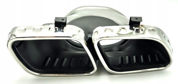 Proteile  Silencer exhaust tips mercedes gle 63 amg suv w167 coupe c167 chrome new