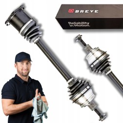 BRV  Half axle left right audi a4 (8ec b7) 2.0 tdi 2.5 tdi 2.7 tdi automatic new