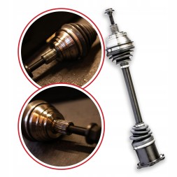 BRV  Half axle left right audi a4 (8ec b7) 2.0 tdi 2.5 tdi 2.7 tdi automatic new