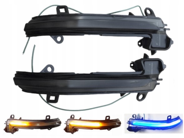 WOLLER 51167493897 51167493898 Dynamic led directions orange blue for bmw m2 f87 2014-2018