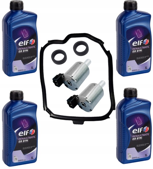 CHINA 0045765, 7701208174, 220940 Repair kit al4/dp0 + 4l oil elf elfmatic atf iii renault psa