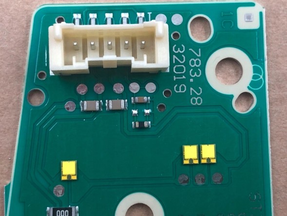 WOLLER H.169/207/2. Module board left white drl lamps for audi a6 s6 c8 1 full led matrix