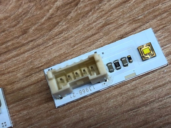 WOLLER 1396B21 Led boards drl xenon right left 8u0 941 475 a 1396b-21 white 5 pin for q3