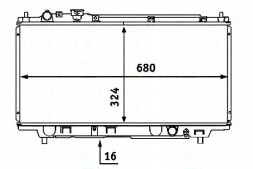 Behr Hella Service 85945016 BRH Brh8mk 376 707-474 cooler mazda 323f/c 94-98 + driver assistant #33