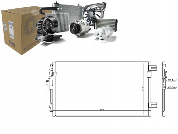 Nissens 86220370 NIS Nis94806 chrysler voyager i air conditioning cooler + driver assistant #33