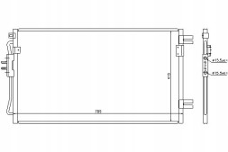 Nissens 86220370 NIS Nis94806 chrysler voyager i air conditioning cooler + driver assistant #33