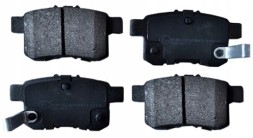 ATM Mikoda 44041s_24017 Drilled slotted sport discs + rear brake pads accord viii 8 08-15