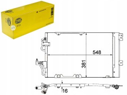 Hella  Hel8fc 351 301-774 air conditioning cooler condenser + driver assistant #33