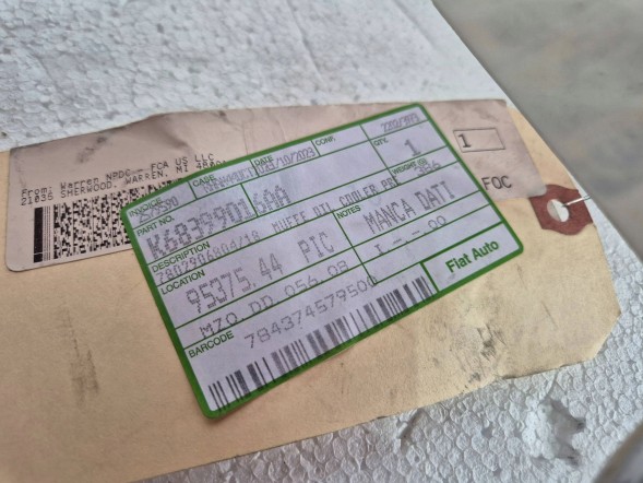 Jeep OE 53450543 Oil cooler cable 53450543 / 68399016aa jeep cherokee 20-