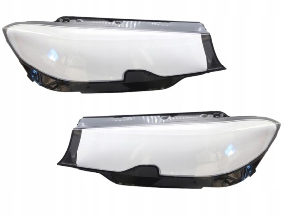 WOLLER  Set of glass lampshades headlights for bmw 3 g20 g21 g28 2019-2022