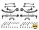 Meyle 116 050 0083/HD Meyle vw suspension repair kit front a4 01- set