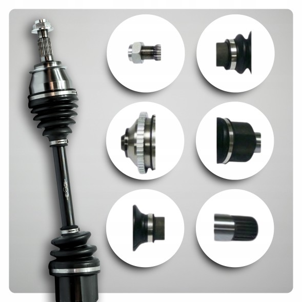 BRV  Drive shaft left mini (r56, r57) 1.6 cooper automatic new