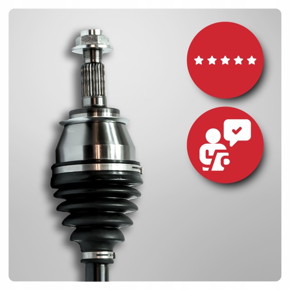 BRV  Drive shaft left mini (r56, r57) 1.6 cooper automatic new