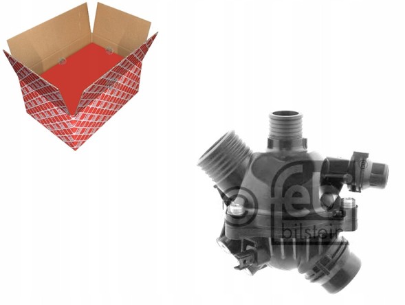 Febi Bilstein  Thermostat (97c in housing) bmw 1 (e81) 1 (e82) 1 ( + driver's kit #35