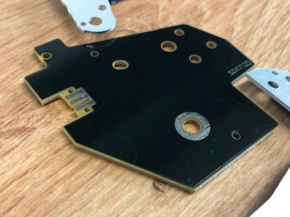 WOLLER  Led dpr tiles left color white for audi a6 a6l c7 2016-18 headlight