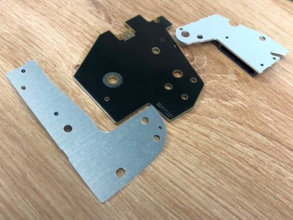 WOLLER  Led dpr tiles left color white for audi a6 a6l c7 2016-18 headlight