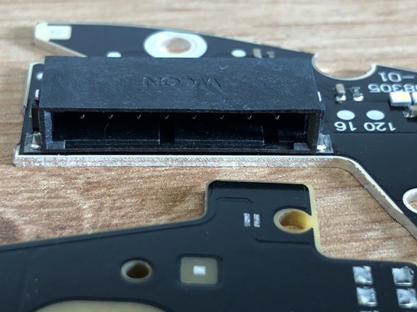 WOLLER  Led dpr tiles left color white for audi a6 a6l c7 2016-18 headlight