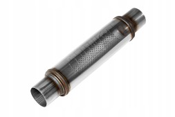 CHINA  Flowmaster flowfx 2,5" / 63mm round stainless steel 71416 sports silencer