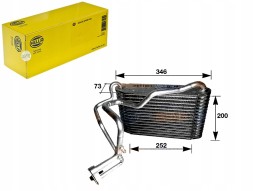 Hella 1007339400 HEL Hel8fv 351 210-191 air conditioning evaporator hella 8a1 + driver assistant #33