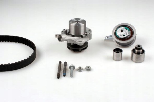 HEPU PK06690M Timing set (belt + roller + liquid pump) without regulator fits: