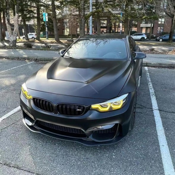 CHINA MODUŁY CSL ŻÓŁTE DRL BMW M3 M4 F32 F36 2018-2020 KOMPLET PRAWA LEWA Modules csl yellow drl bmw m3 m4 f32 f36 2018-2020 effect yellow plug &amp; play