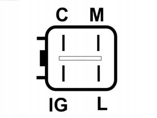 AS-PL  Alternator as-pl a6023