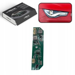 Vroomer VR-FIBMOD-A1-I-8X-10-R Module led board drl headlight lamp audi a1 i 8x (2010 - 2015) right