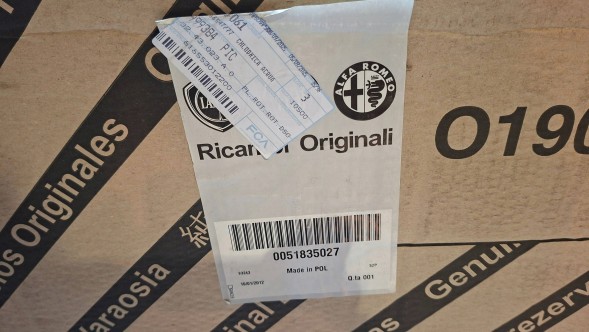 Fiat OE  Water cooler 51835027 fiat 500 abarth 595 1.4 i.E. 2007-